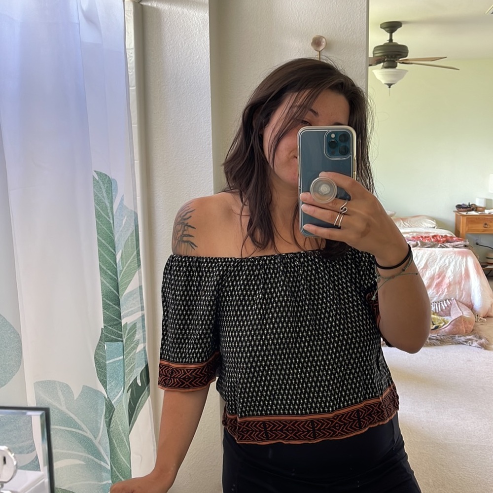 Forever 21 Boho Print Top